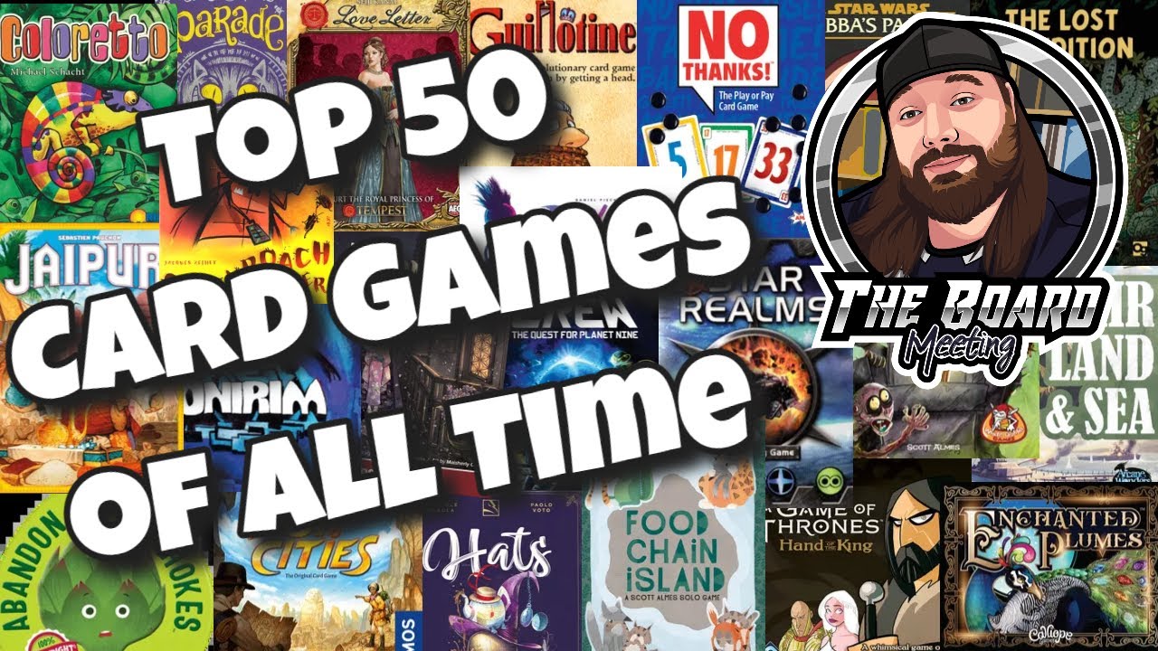 A complete list of card games by category